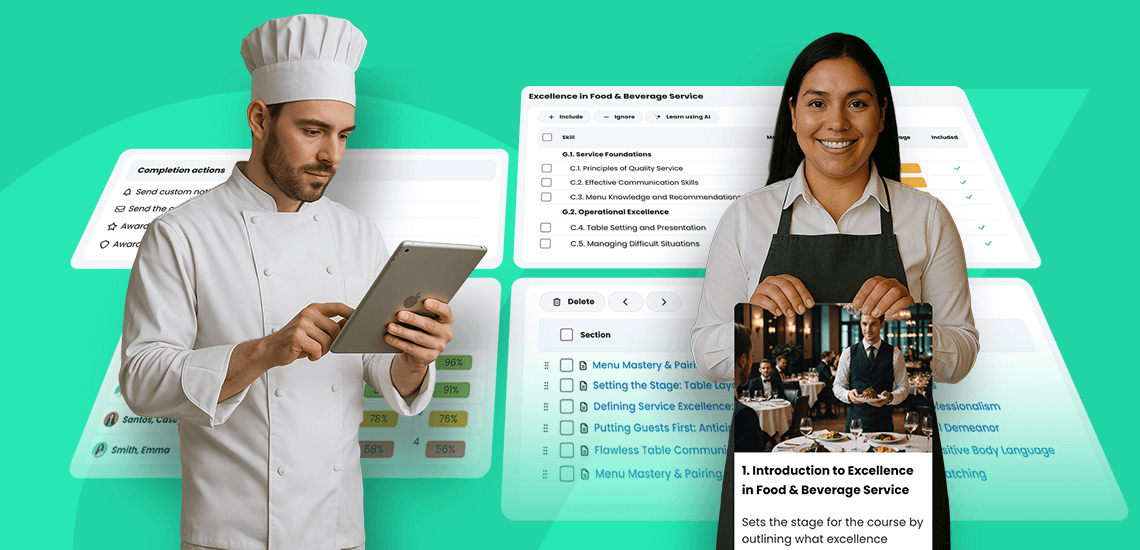 Essential LMS benefits for restaurant training and compliance