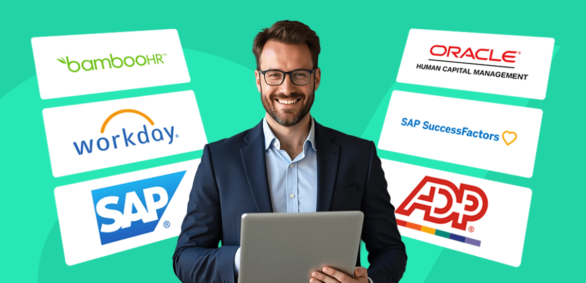 What LMS has an API for easy HR system integration?