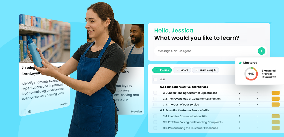 Why CYPHER Learning works for large-scale retail training