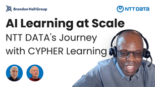 Excellence at Work: AI Learning at Scale: NTT DATA's Journey with CYPHER Learning