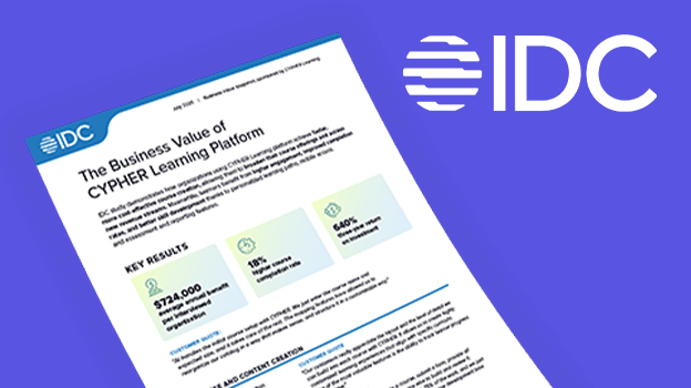 IDC Report: The business value of the CYPHER Learning platform