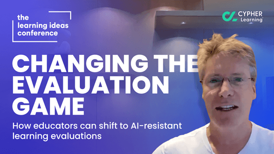 Changing the evaluation game | The Learning Ideas Conference
